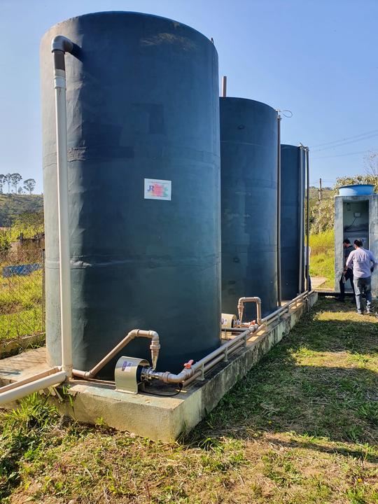 Estação tratamento de esgoto sanitário JR Ambiental